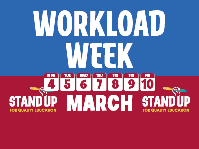 Take part in Workload Week (4th-10th March)